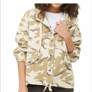 Camo Print Jacket